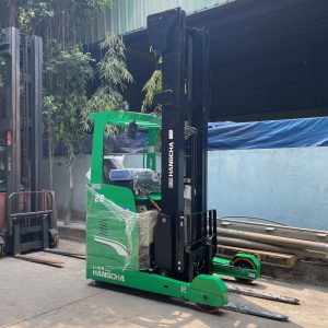 Xe nâng điện Reach Truck ngồi lái dòng A 1.4 tấn