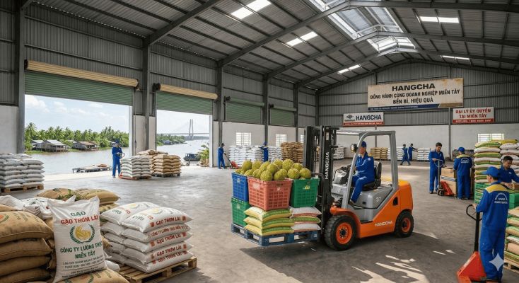Xe nâng Hangcha tại Cần Thơ