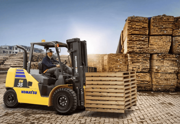 Xe nâng Komatsu cũ