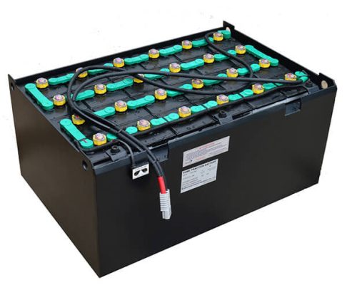 bình ắc quy của xe nâng