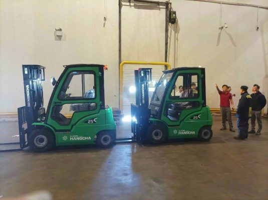 xe nâng tối ưu cho ngành thủy sản